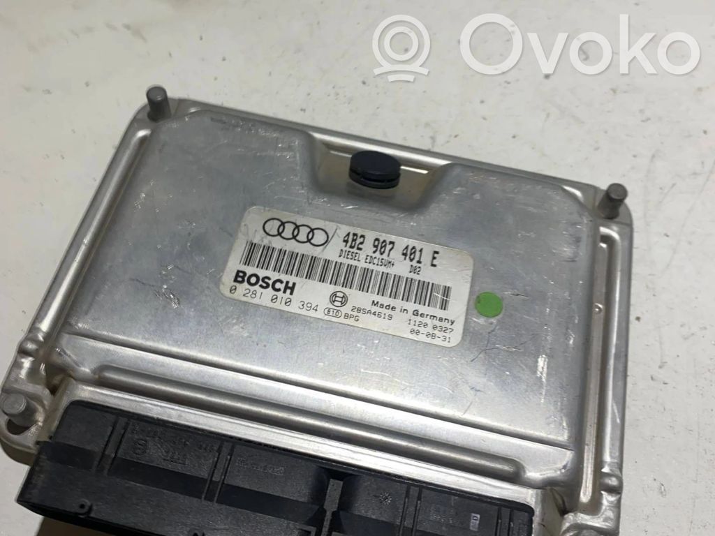 Engine control unit/module   4B2907401E,28SA4619,0281010394