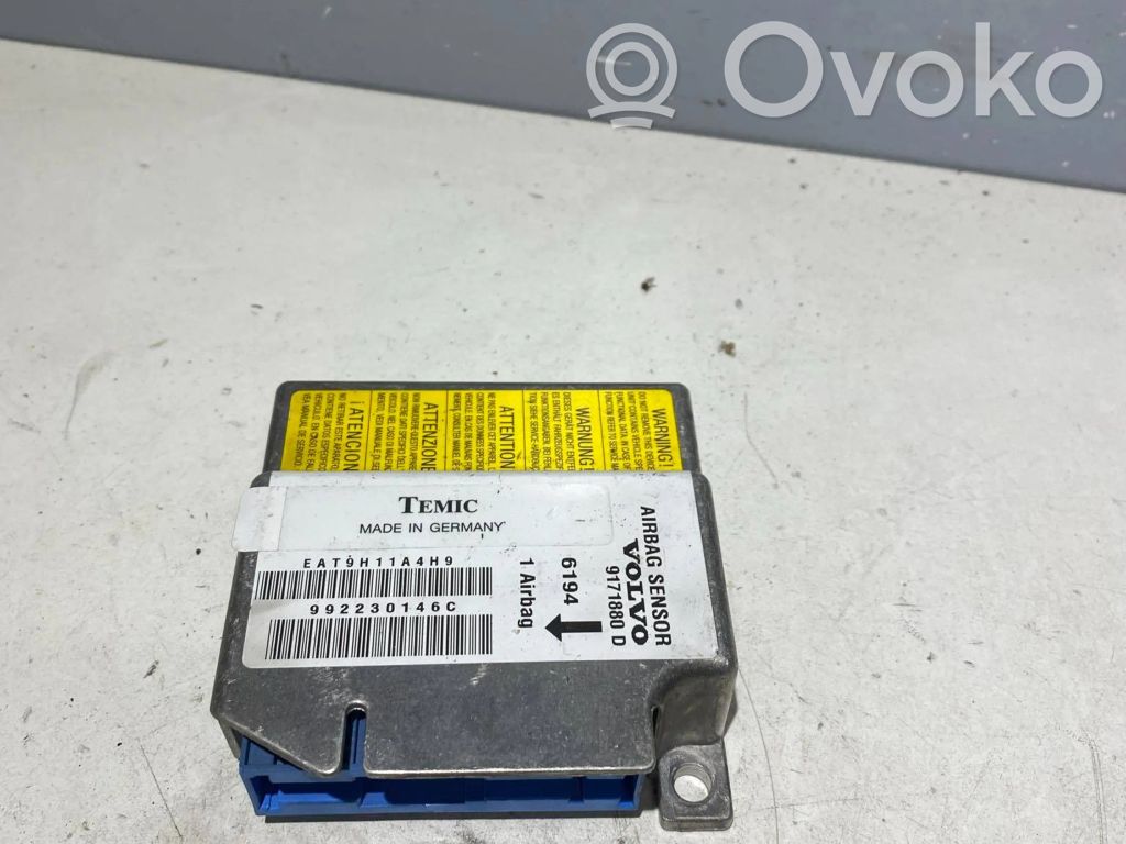 Volvo S70  V70  V70 XC Sterownik / Moduł Airbag 