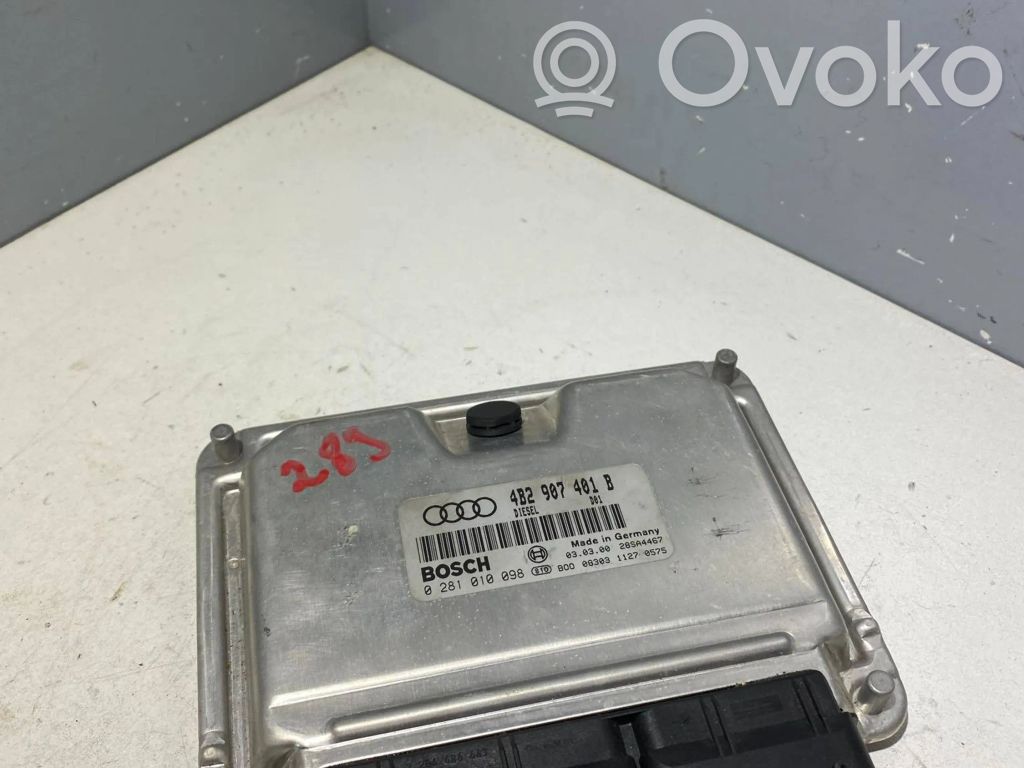 Engine control unit/module   4B2907401B,28SA4467,0281010098