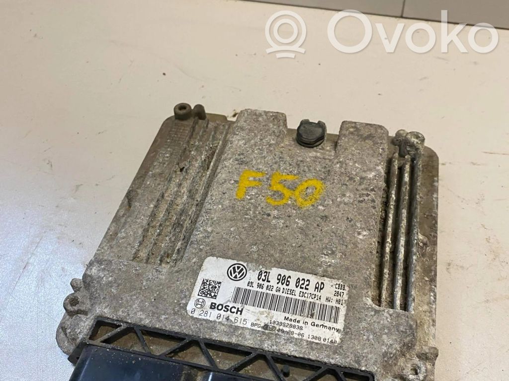 Skoda Superb B6 (3T) Engine control unit/module 
