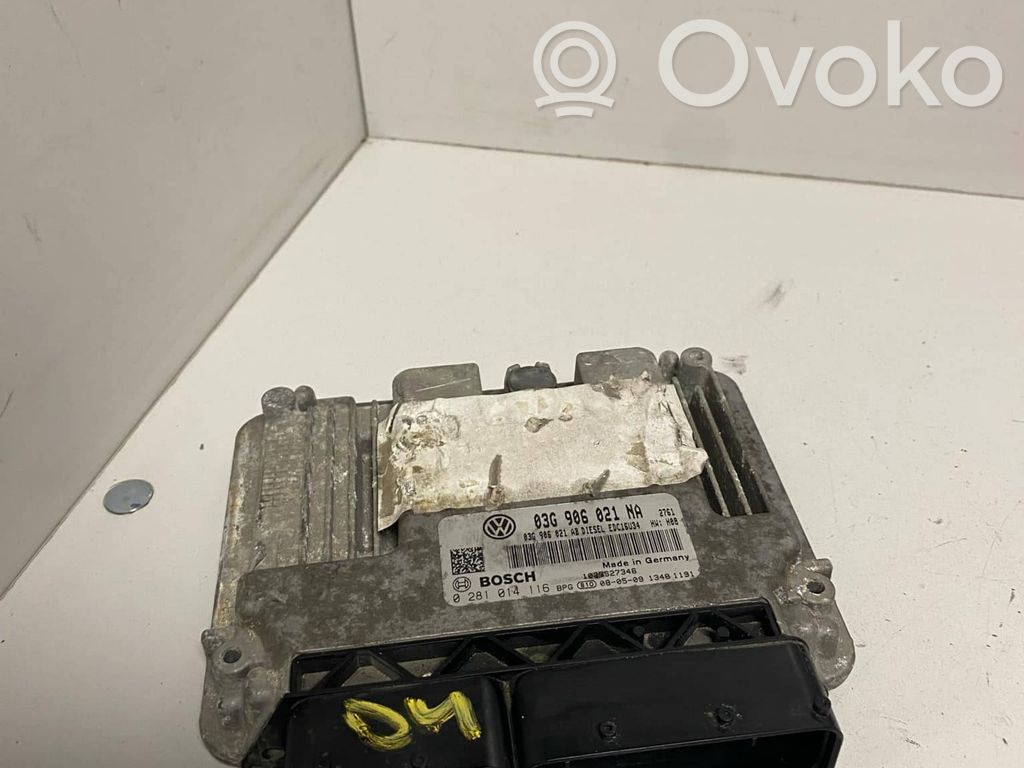 Volkswagen Jetta V Engine control unit/module 