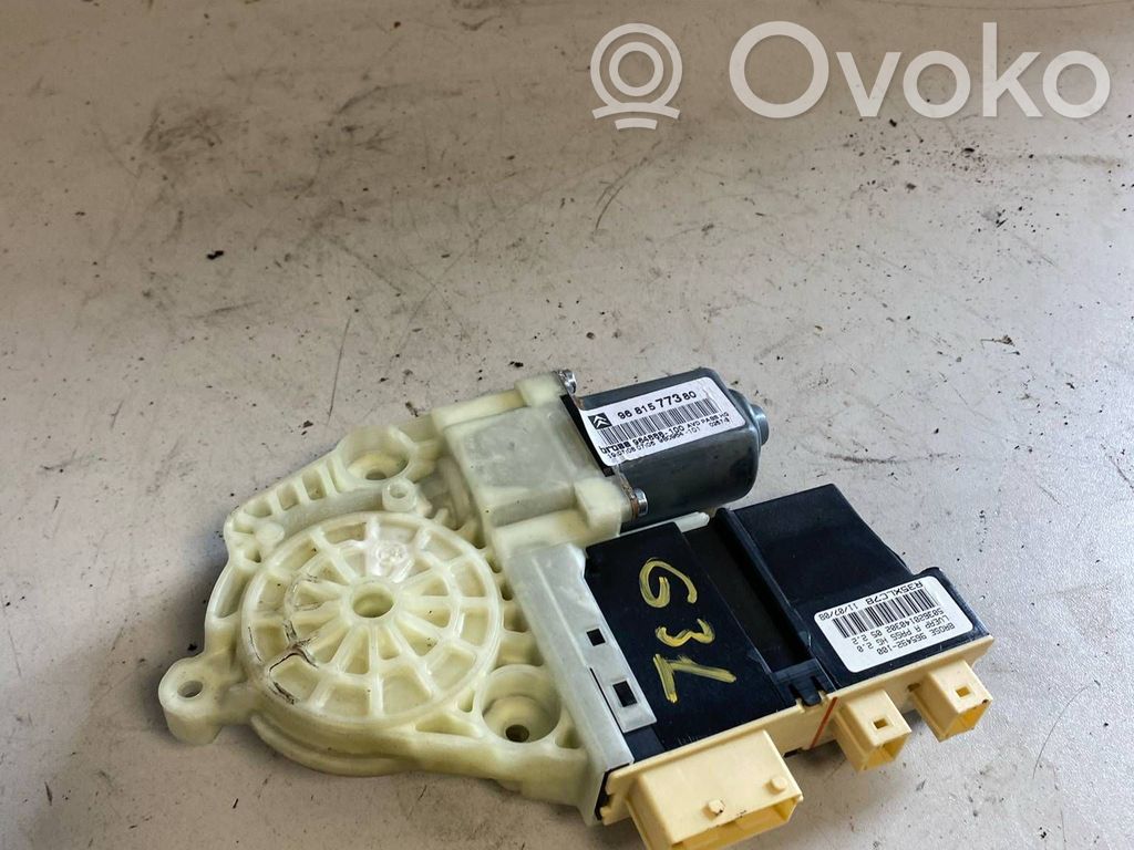 Citroen C4 I Silnik regulatora szyby drzwi przednich 