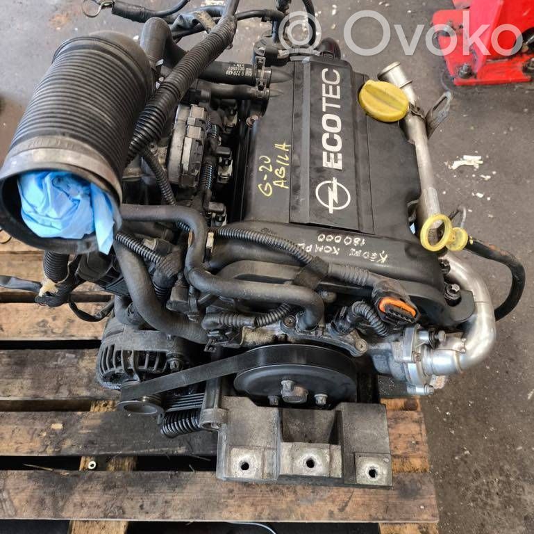 Opel Agila A Variklis 