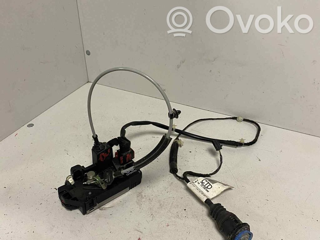 Opel Meriva A Cerradura de puerta trasera 