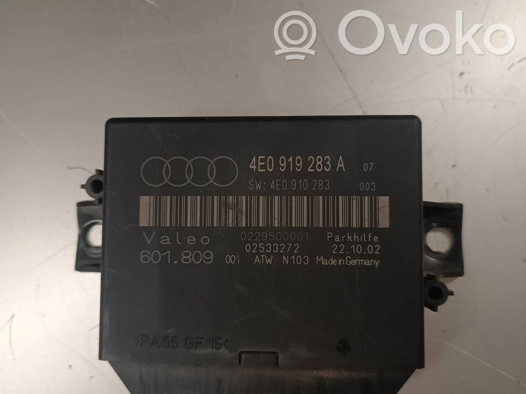 Audi A8 S8 D3 4E Centralina/modulo sensori di parcheggio PDC 