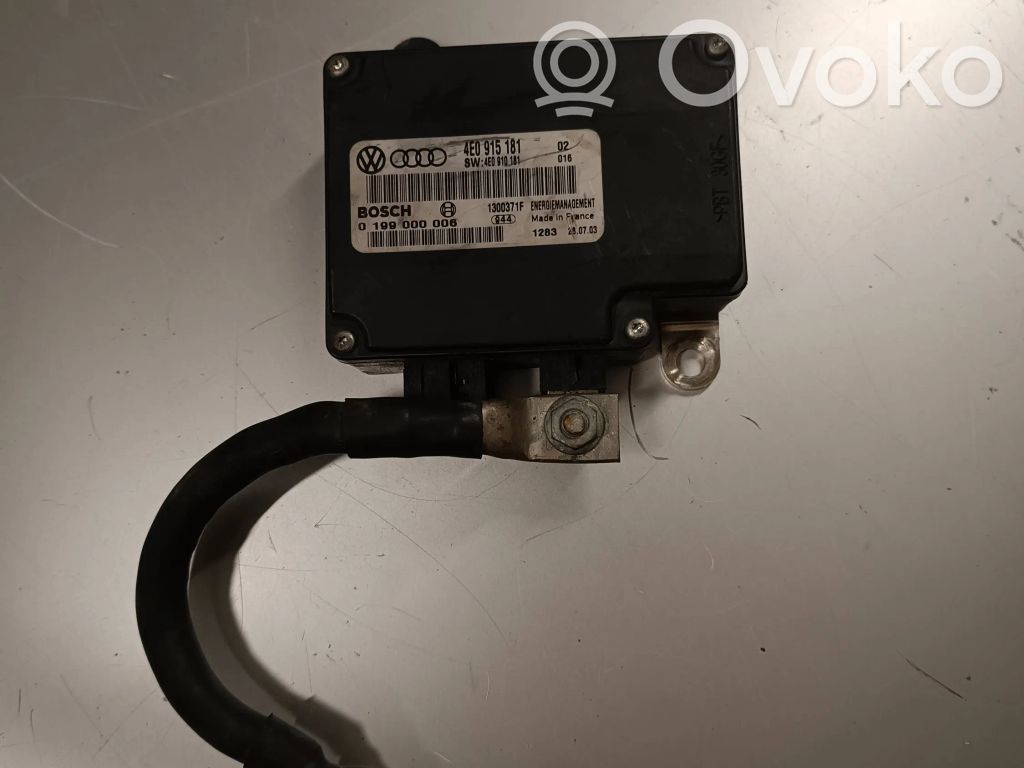 Audi A8 S8 D3 4E Other control units/modules 