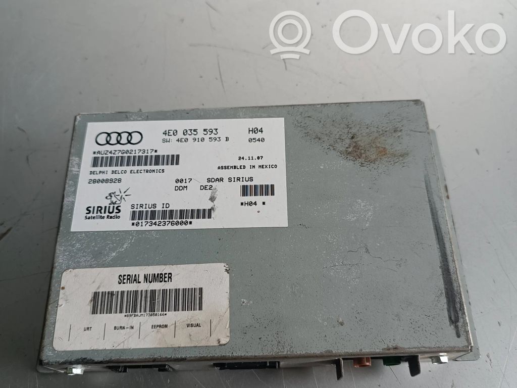 Audi A8 S8 D3 4E Radio / CD-Player / DVD-Player / Navigation 