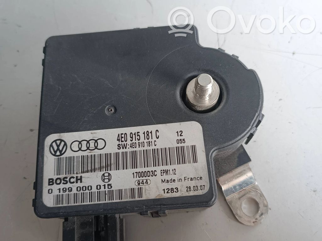 Audi A8 S8 D3 4E Citu veidu vadības bloki / moduļi 