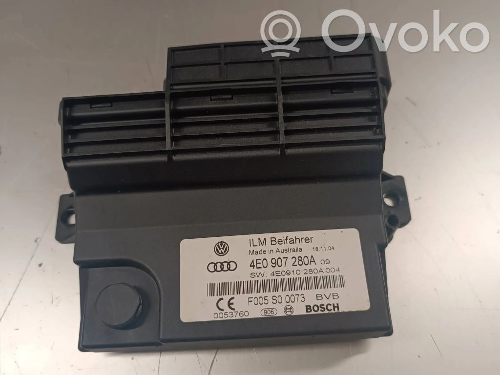 Muut ohjainlaitteet/moduulit   4E0907280A,4E0910280A,F005S00073
