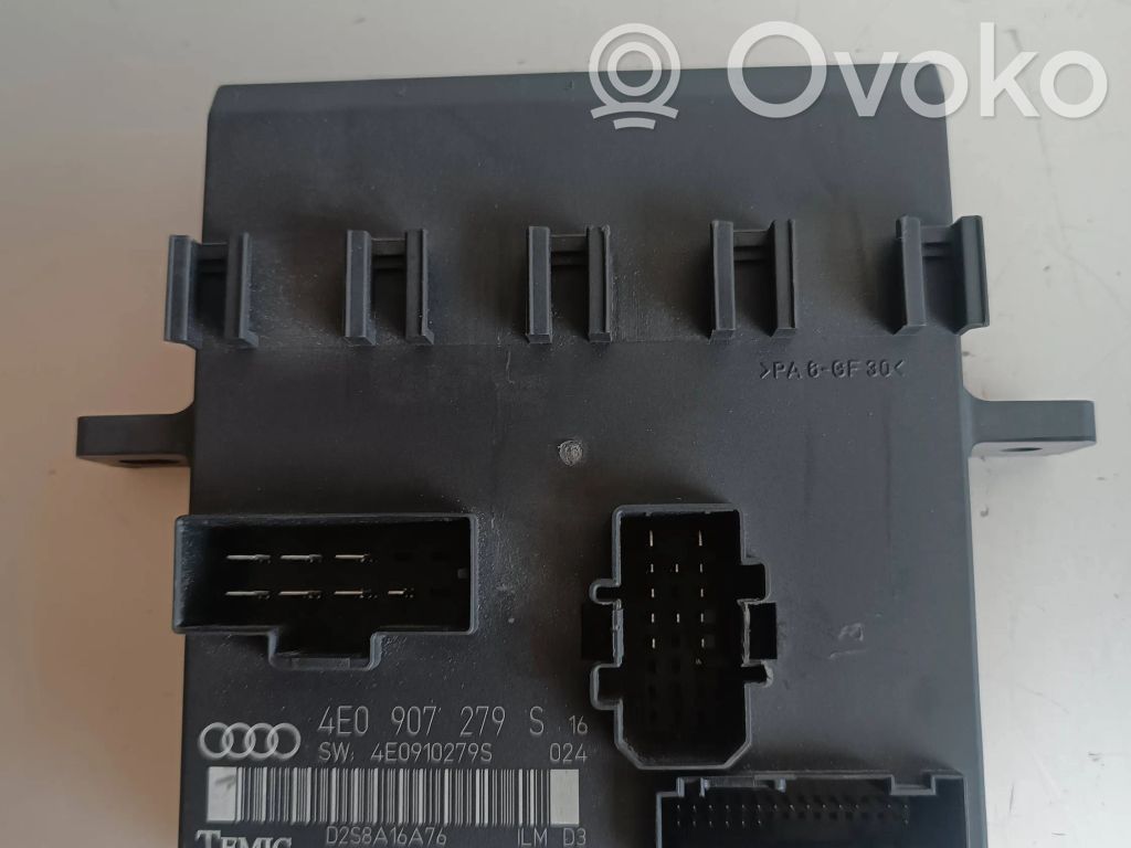 Audi A8 S8 D3 4E Komforto modulis 