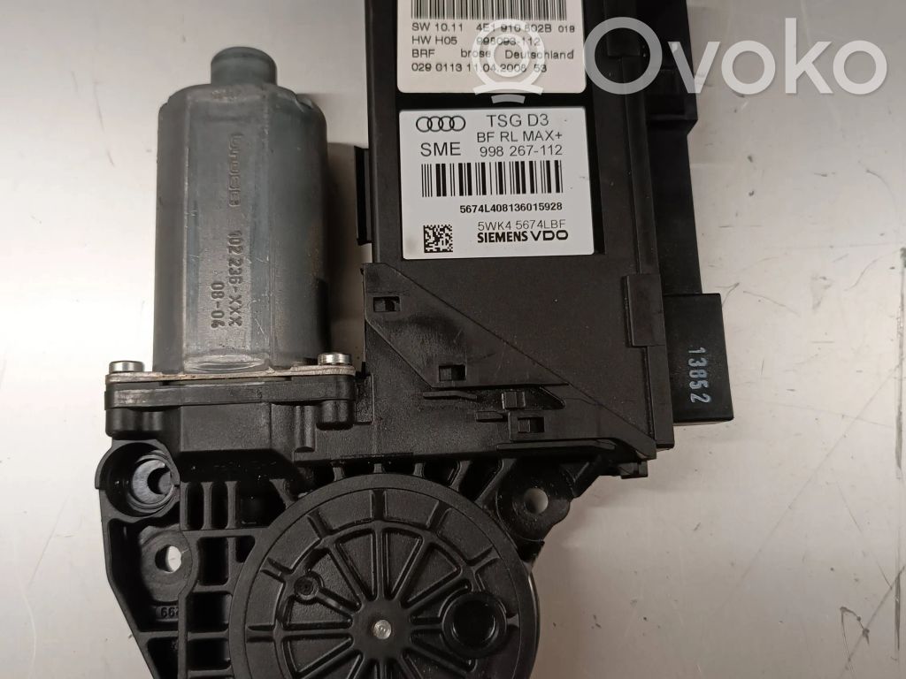 Audi A8 S8 D3 4E Front door window regulator motor 