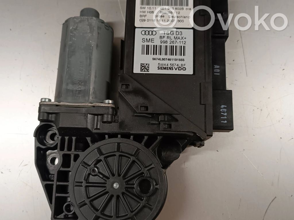 Audi A8 S8 D3 4E Front door window regulator motor 