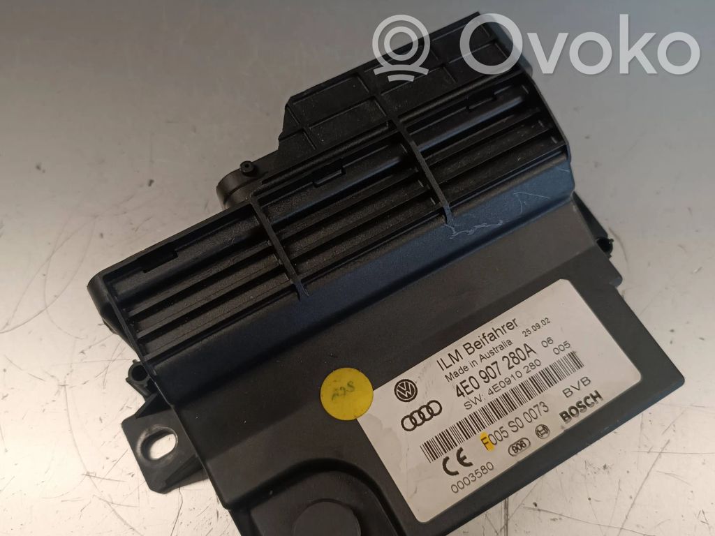 Other control units/modules   4E0907280A,F005S00073,4E0910280