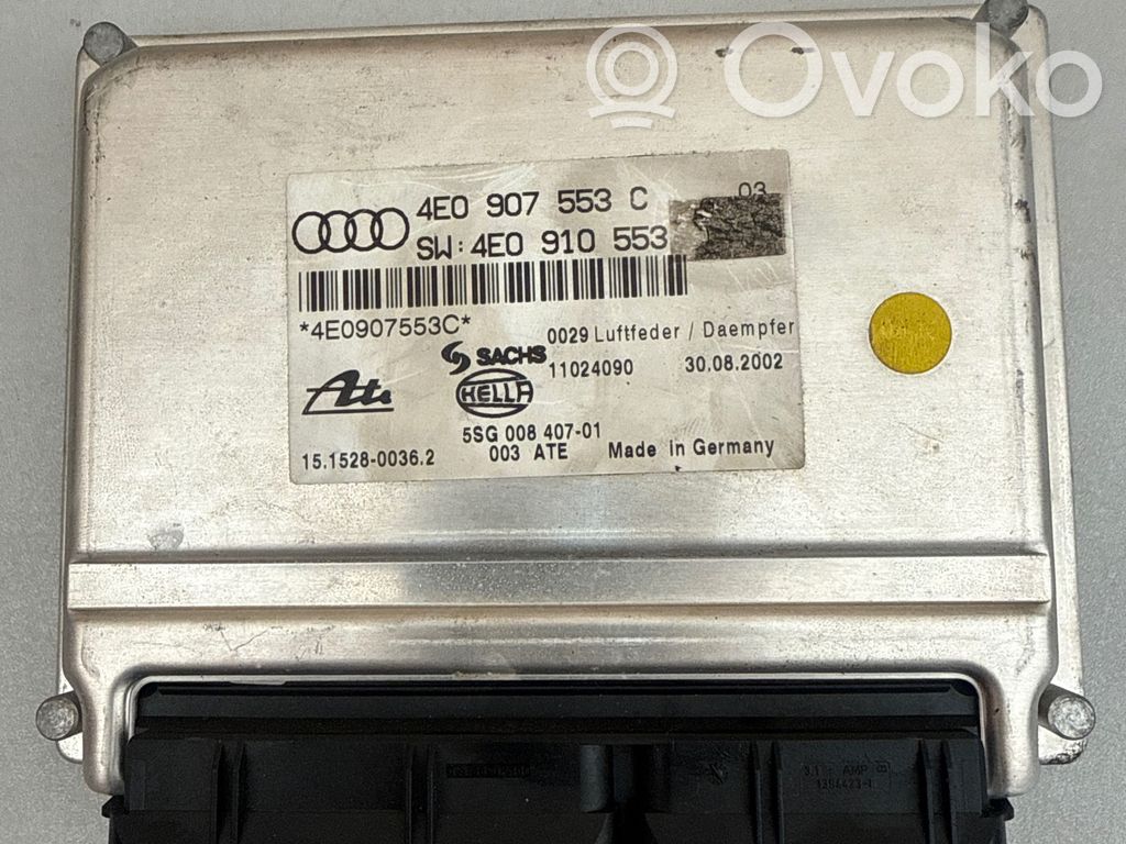 Audi A8 S8 D3 4E Suspension control unit/module 