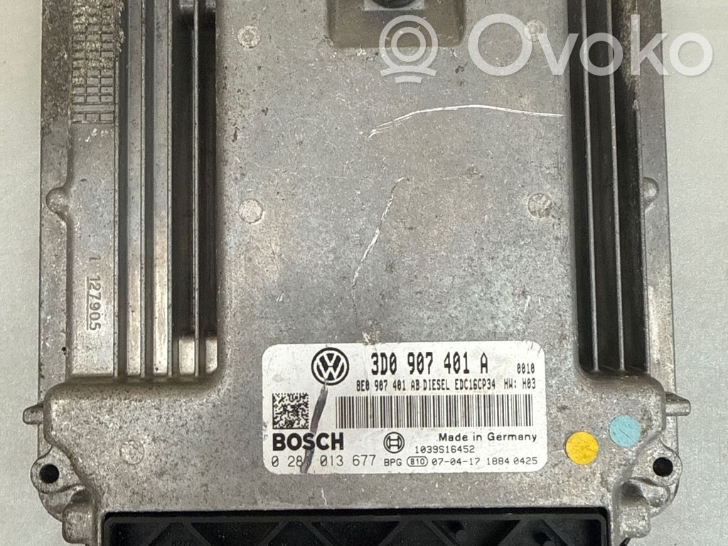 Volkswagen Phaeton Engine control unit/module 