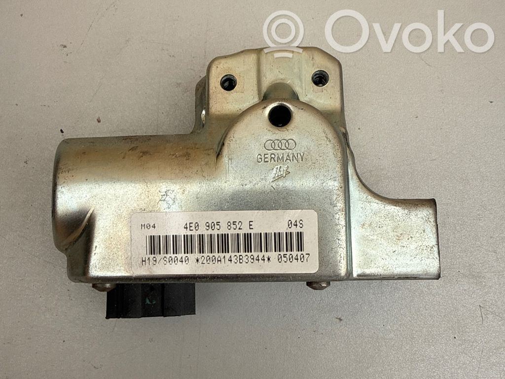 Steering wheel lock   4E0905852E,H19S0040,050407,200A143B3944