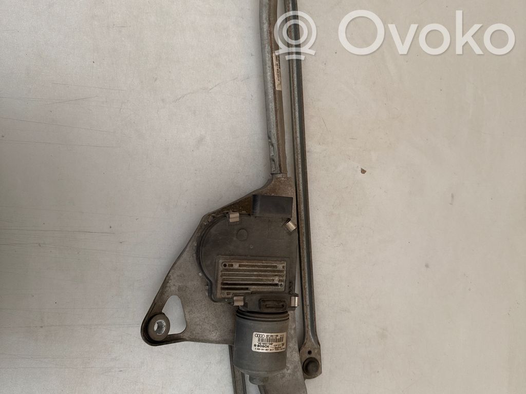Mechanizm i silniczek wycieraczek szyby przedniej / czołowej   4E1955023K,3397020761,0607061