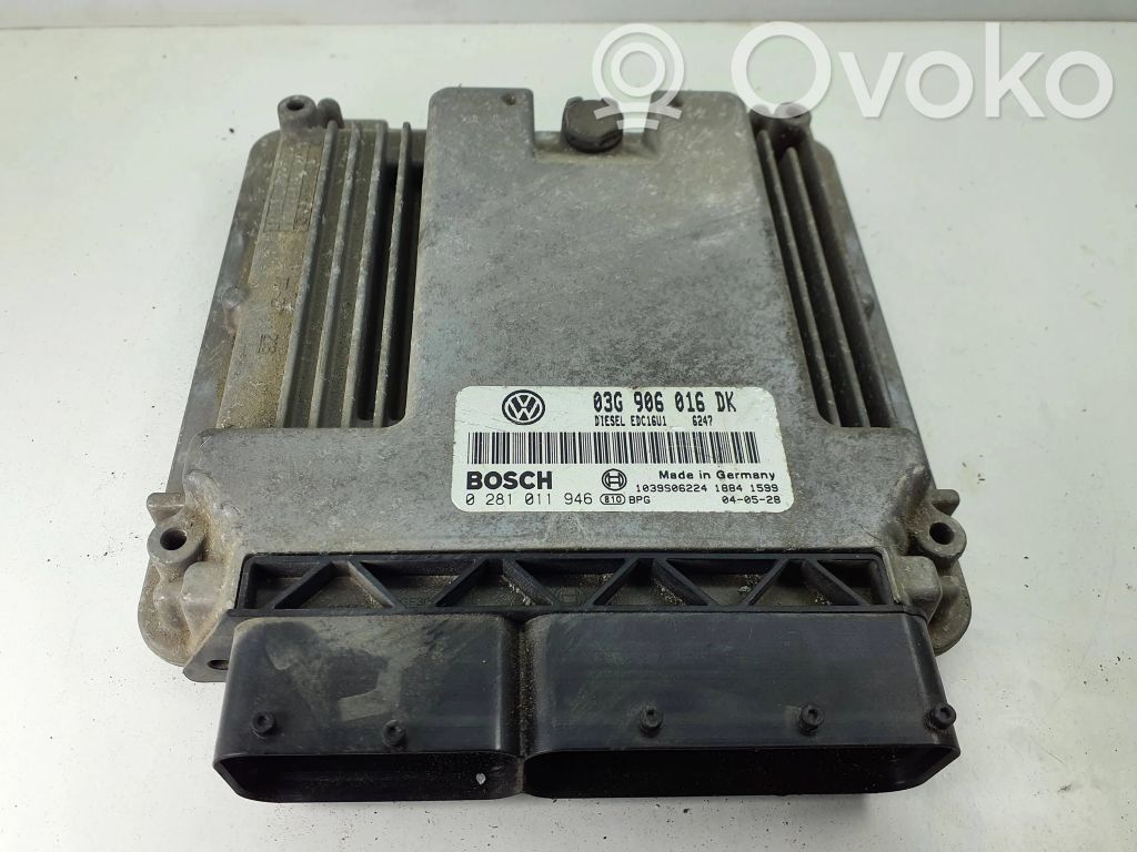 Skoda Octavia Mk2 (1Z) Engine control unit/module 