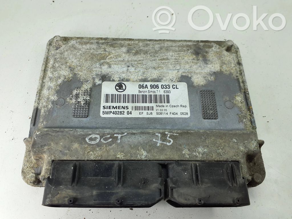 Engine control unit/module   06A906033CL,5WP4028204