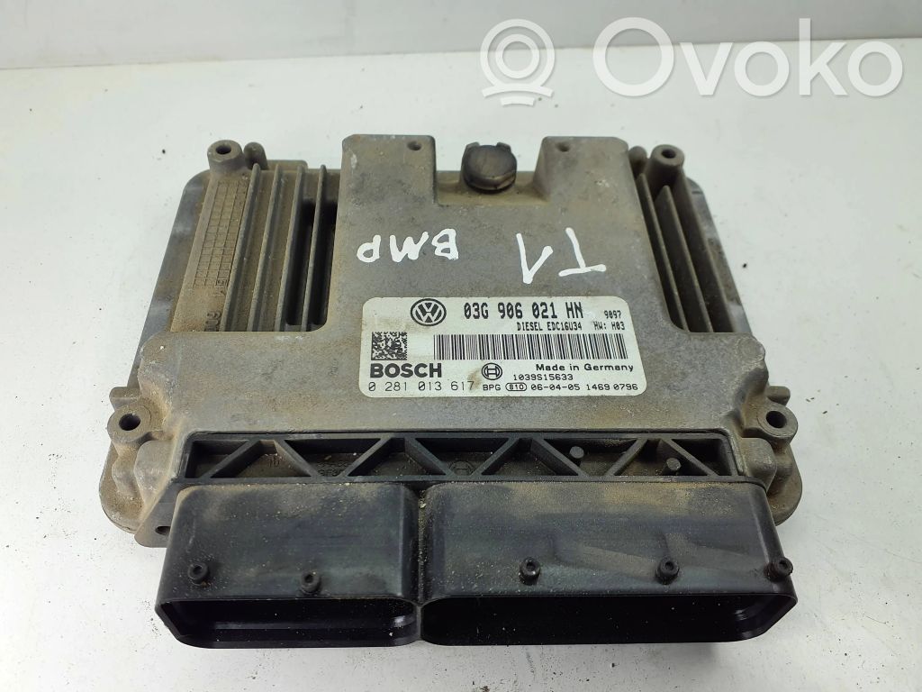 Volkswagen Touran I Sterownik / Moduł ECU 
