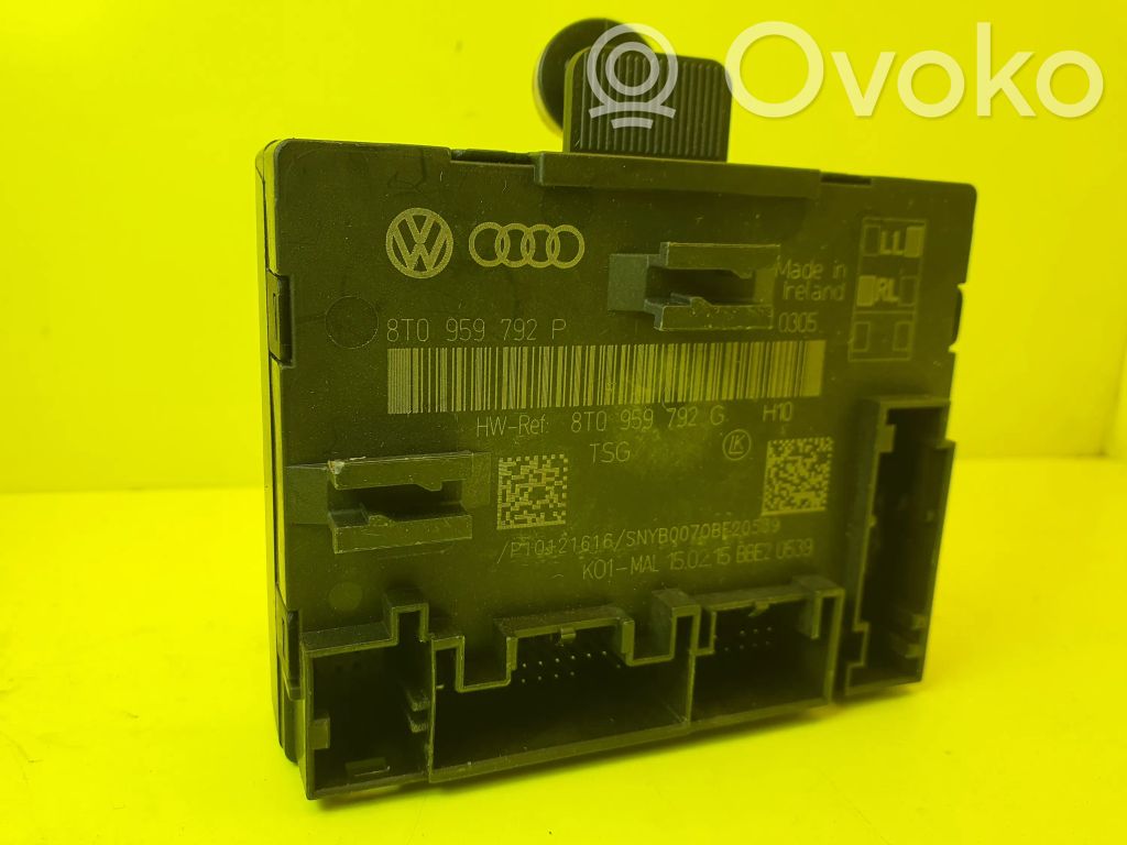 Audi A5 Sportback 8TA Door control unit/module 