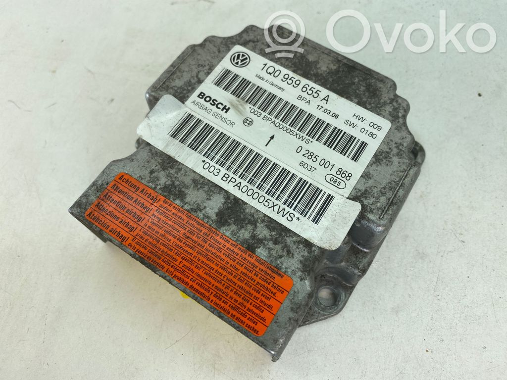 Volkswagen Eos Airbag control unit/module 