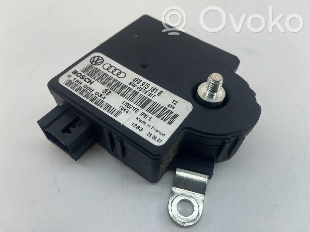 Audi A6 S6 C6 4F Power management control unit 