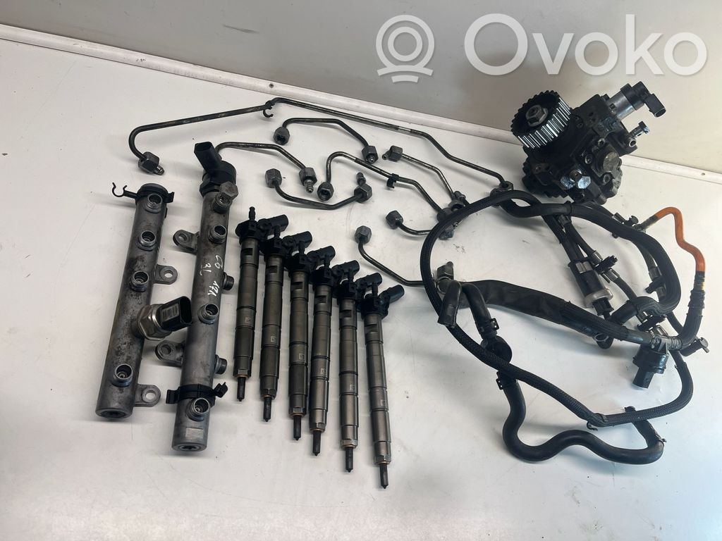 Audi A6 S6 C6 4F Set sistem injecție combustibil 