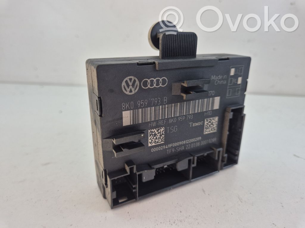 Audi A4 S4 B8 8K Oven ohjainlaite/moduuli 
