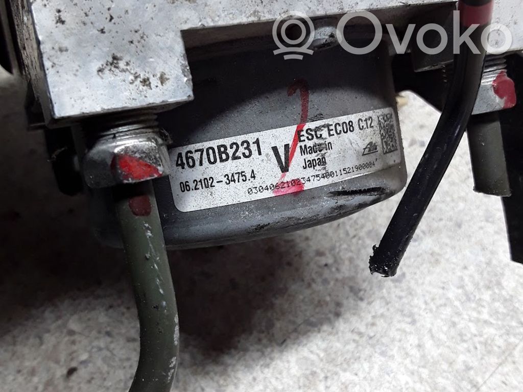 Mitsubishi Outlander ABS vadības bloks 