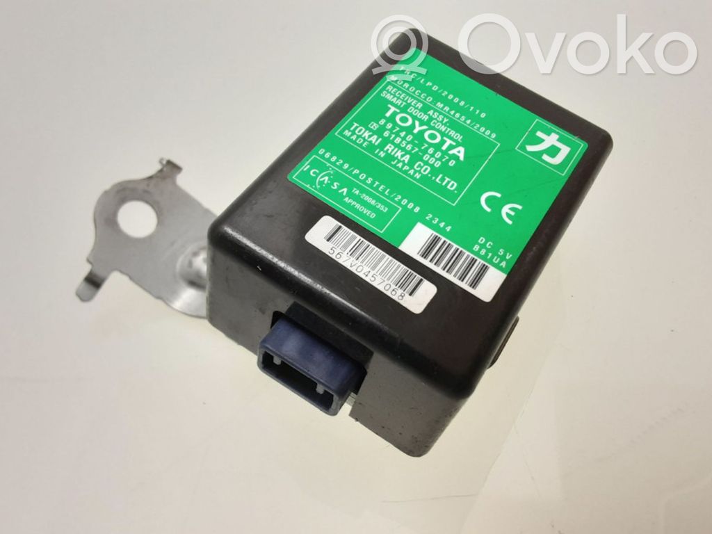 Lexus CT 200H Door control unit/module 