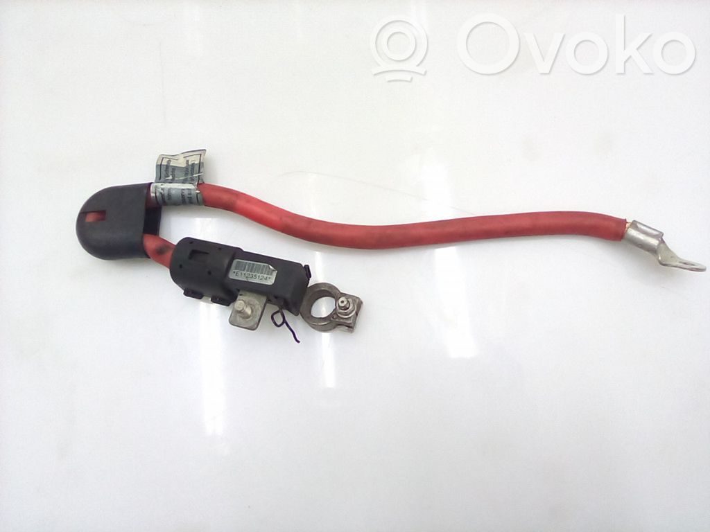 BMW 7 E65 E66 Pliusinis laidas (akumuliatoriaus) 