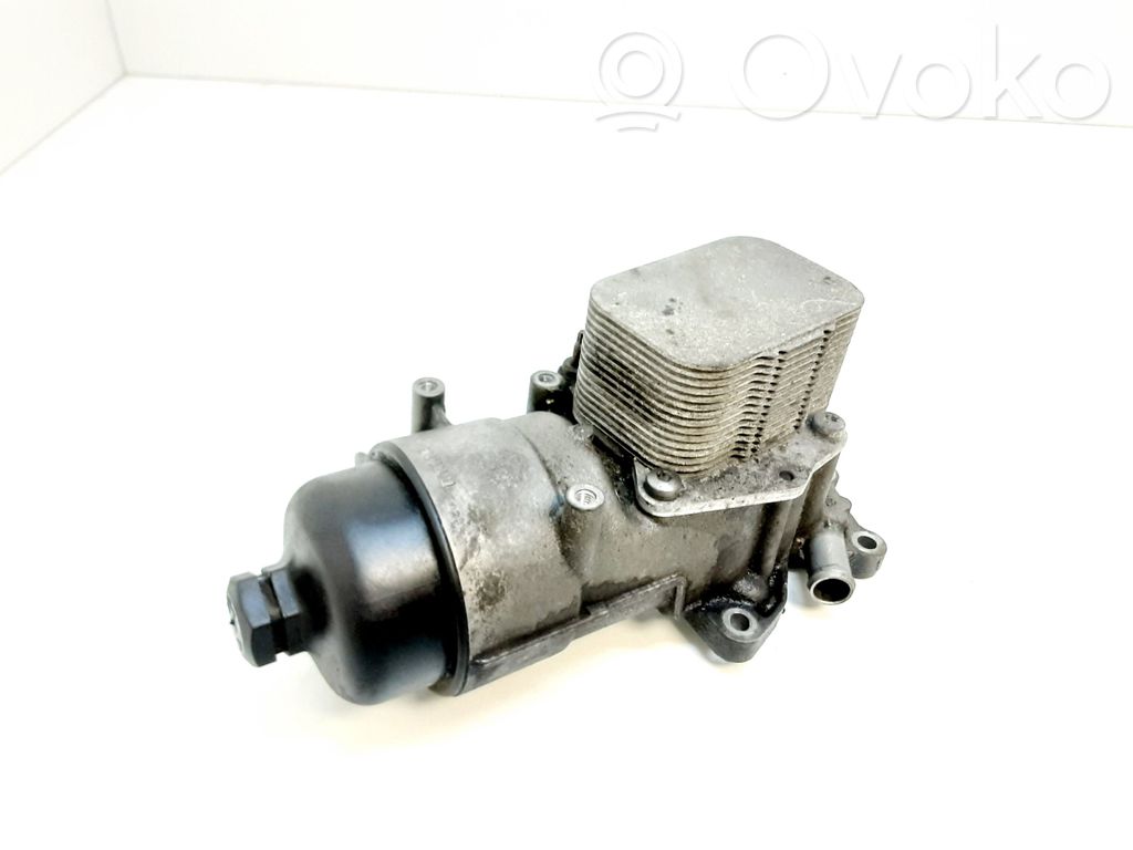 Oil filter mounting bracket