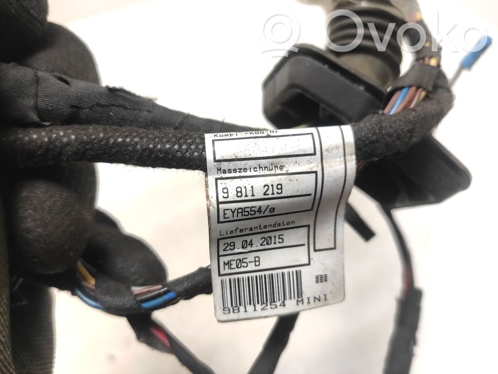 Mini Cooper Countryman R60 Cableado de puerta trasera 