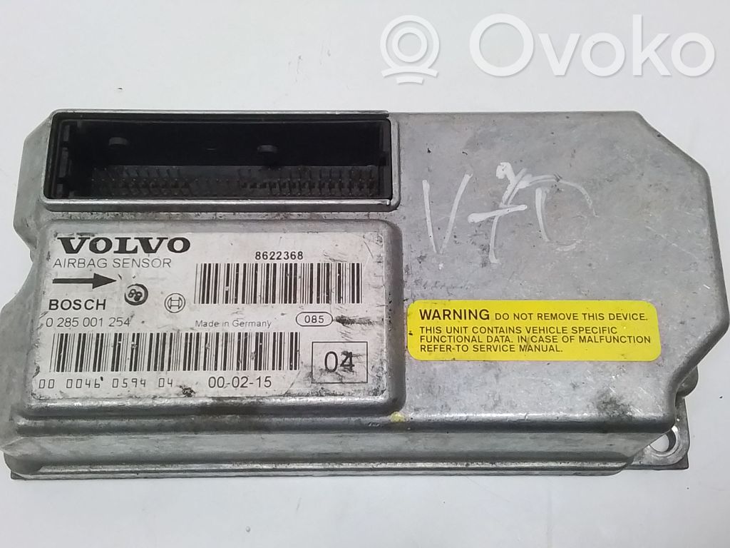 Volvo S80 Airbag control unit/module 