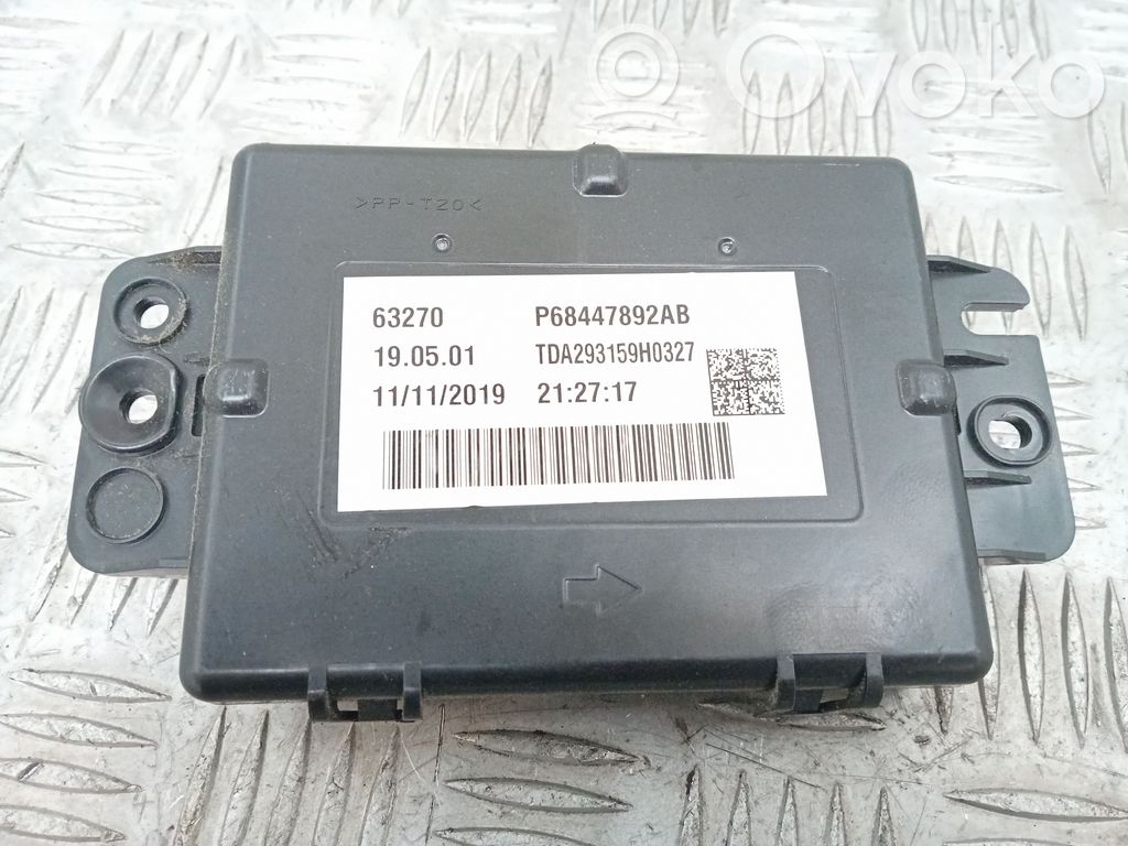 Chrysler Pacifica Module unité de contrôle climatisation 