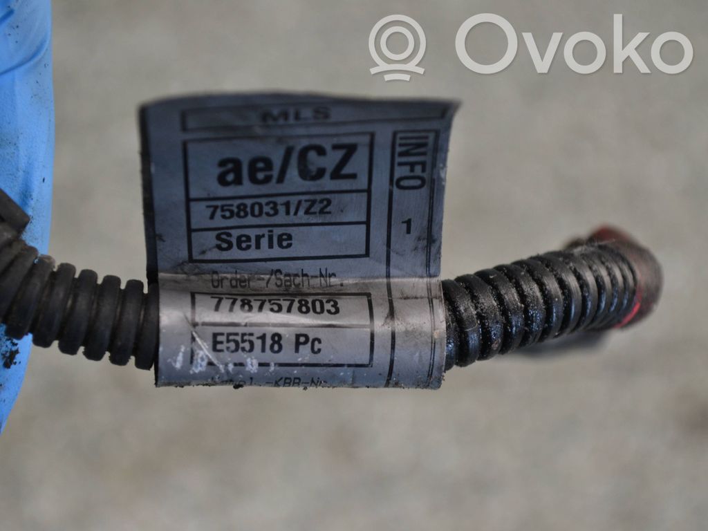 BMW 3 E46 Kabelbaum Leitungssatz Vorglühkerzen 