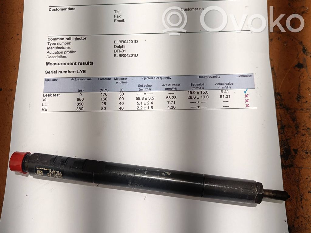 Mercedes-Benz C W204 Inyector de combustible 