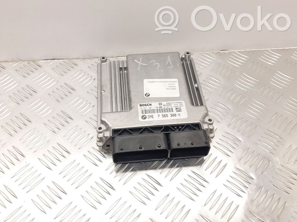 BMW X3 E83 Variklio valdymo blokas 