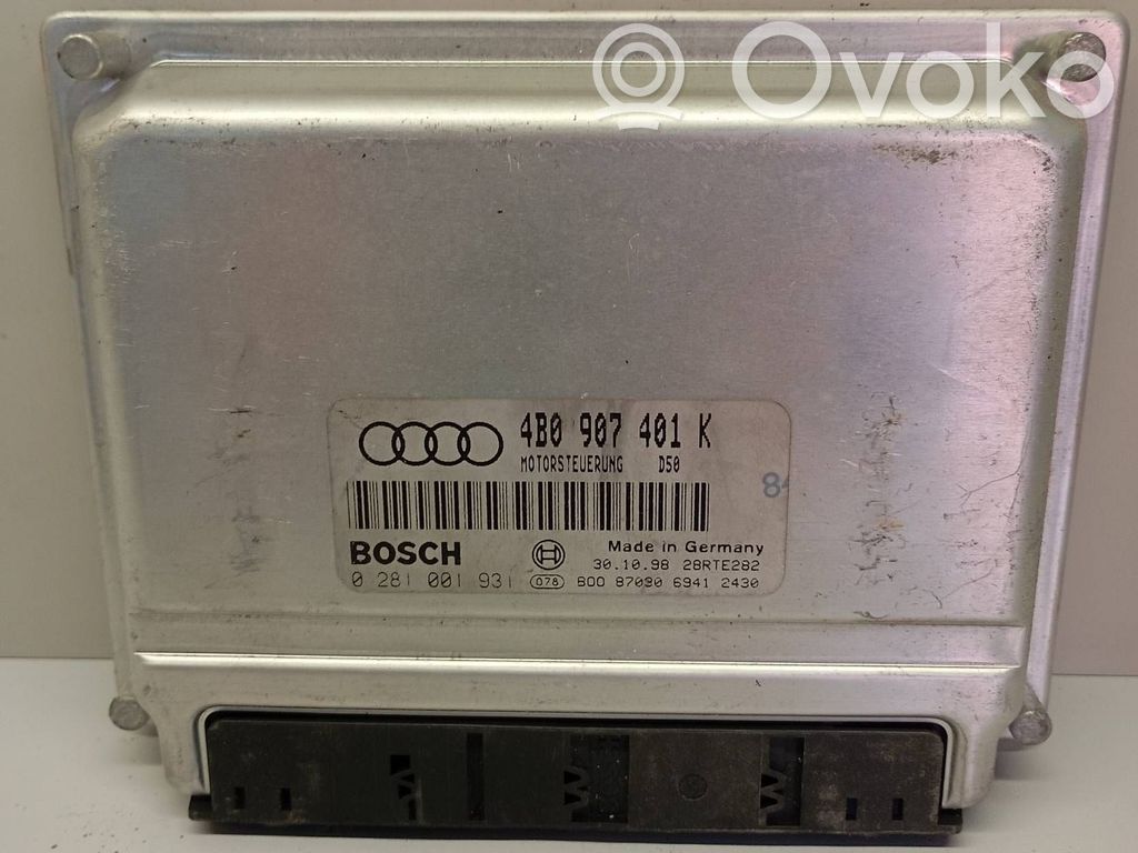 Engine control unit/module   4B0907401K