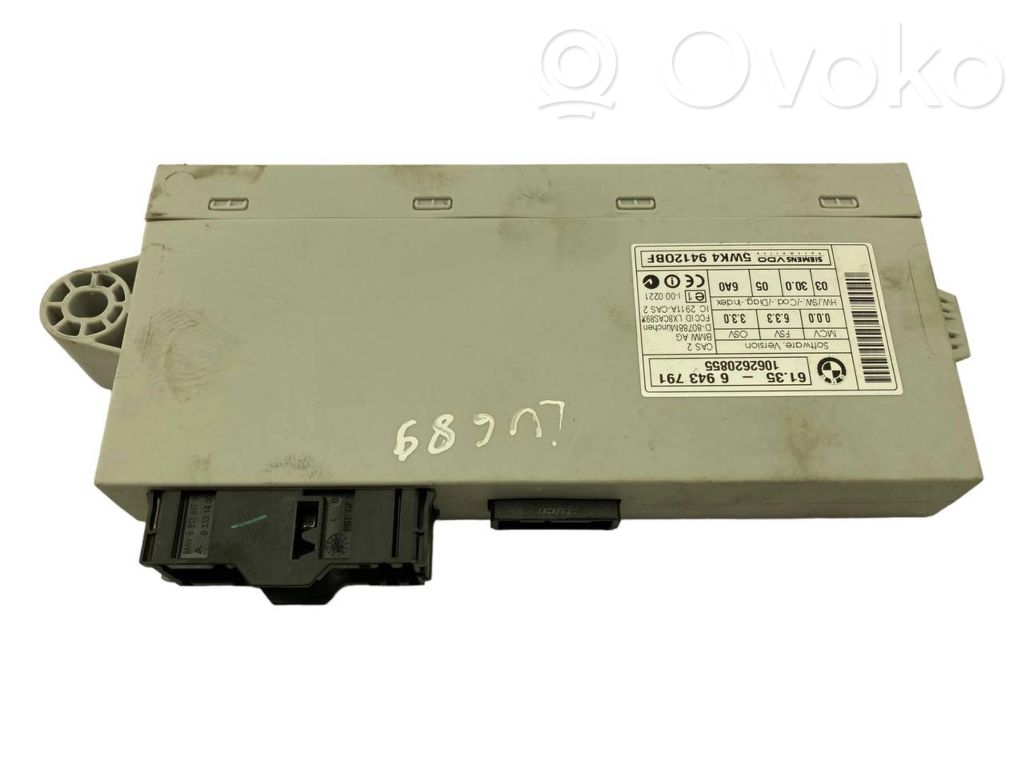 BMW 3 E90 E91 CAS control unit/module 