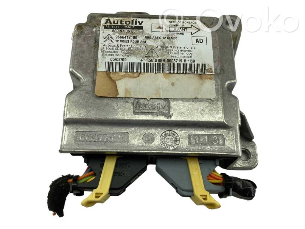 Citroen C3 Picasso Airbag control unit/module 