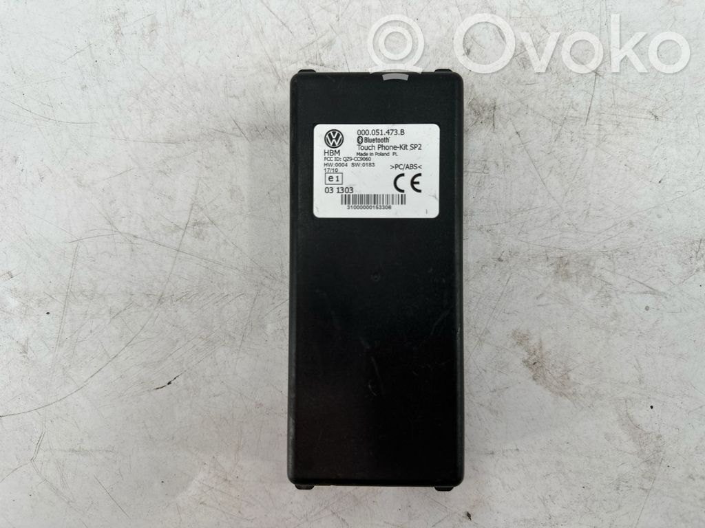 Volkswagen PASSAT B6 Modul unitate control Bluetooth 
