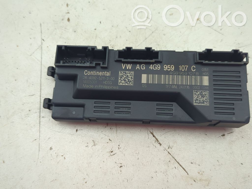 Audi RS6 C7 Tailgate/trunk control unit/module 