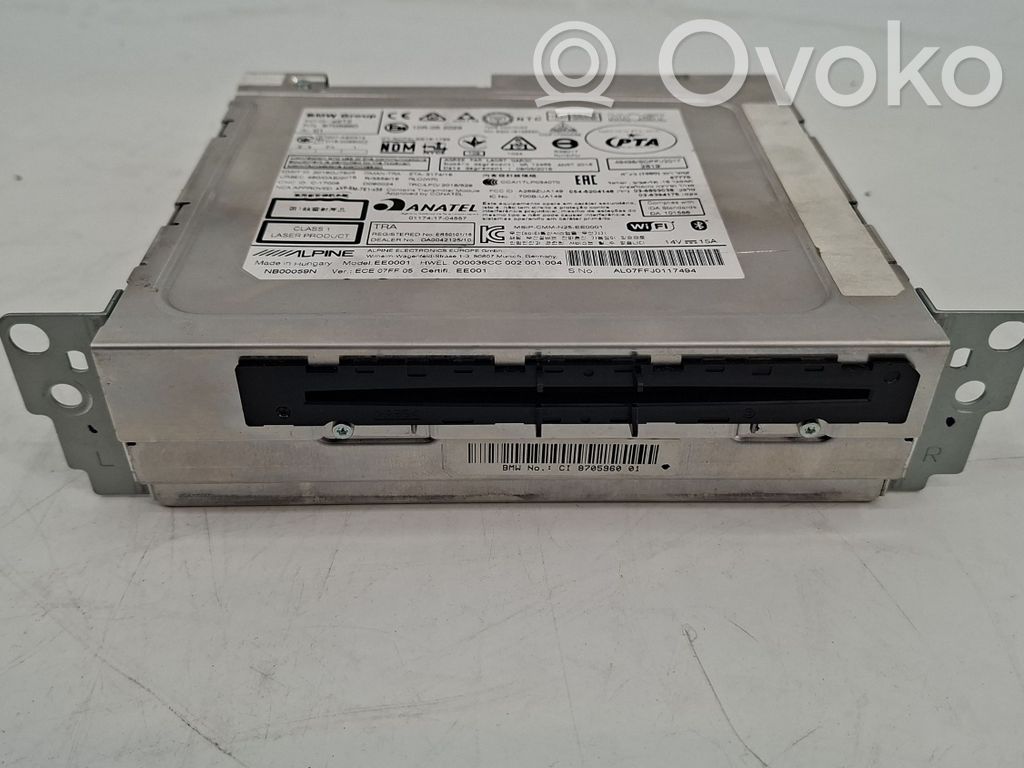 BMW 3 F30 F35 F31 Panel / Radioodtwarzacz CD/DVD/GPS 