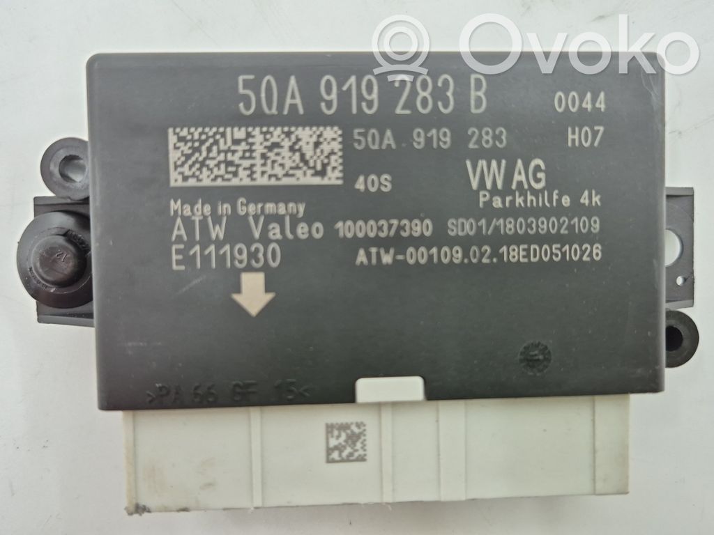 Audi A3 S3 8V Unité de commande, module PDC aide au stationnement 
