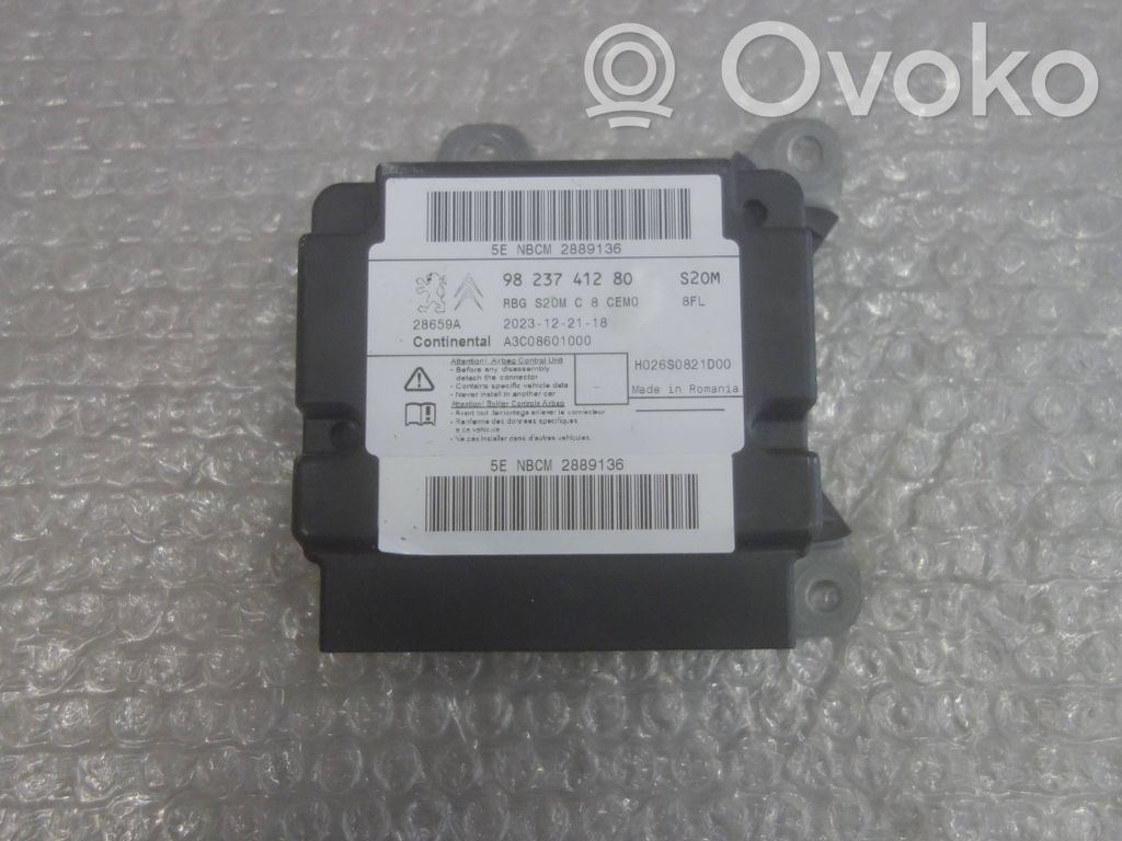 Peugeot Partner III Airbag control unit/module 