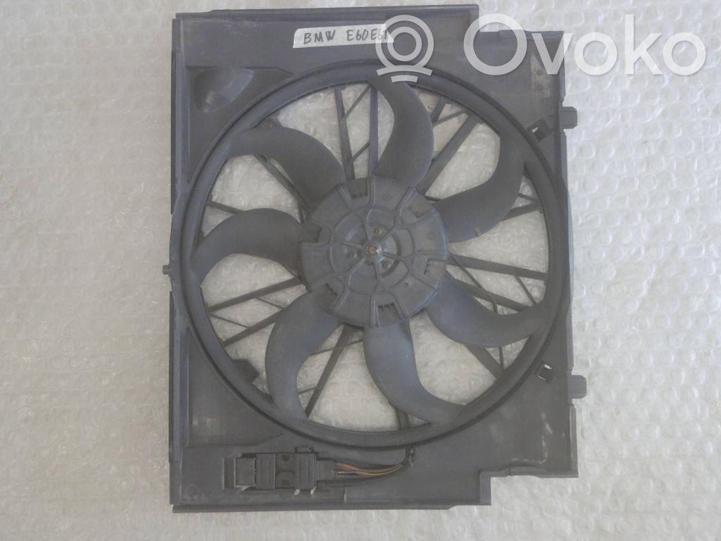 BMW 5 E60 E61 Elektrisks radiatoru ventilators 