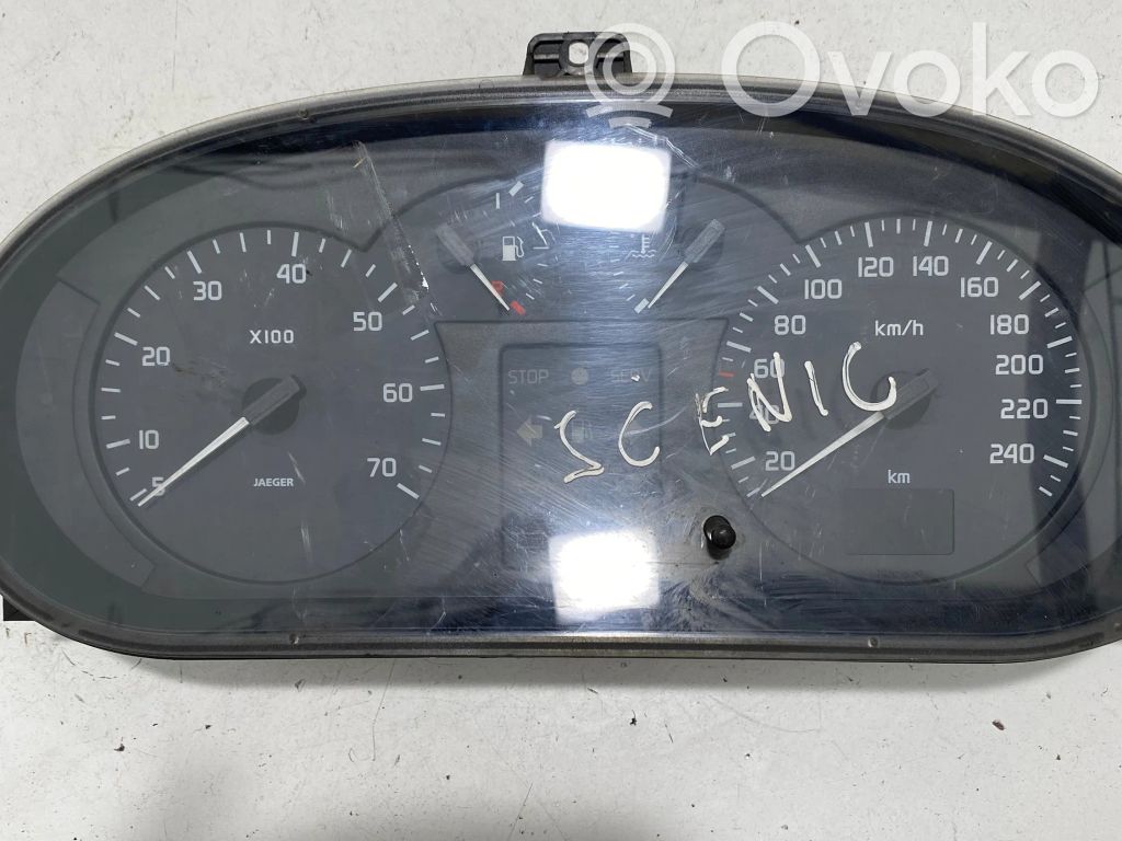 Renault Scenic I Speedometer (instrument cluster) 