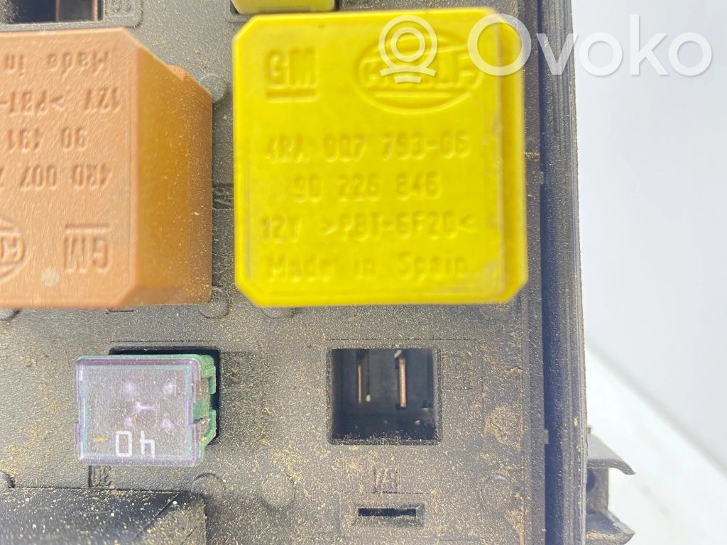 Opel Astra H Komputer / Sterownik ECU i komplet kluczy 